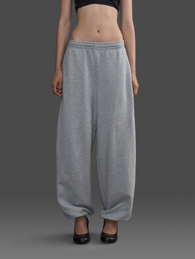 Брюки Baggy из футера