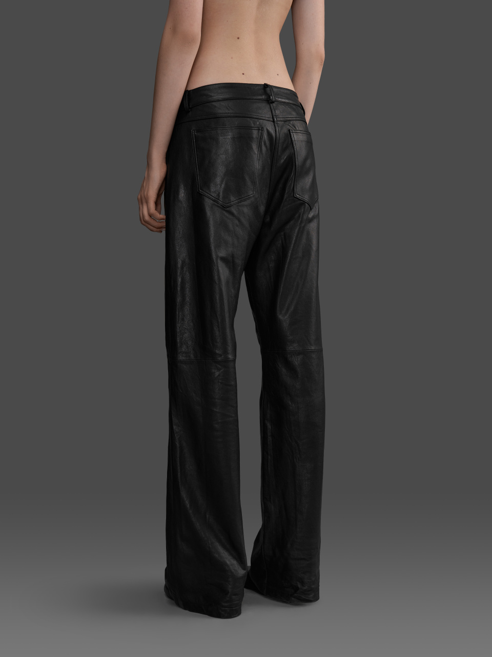 Relaxed Fit Leather Jeans, фото 1 Relaxed Fit Leather Jeans, фото 1