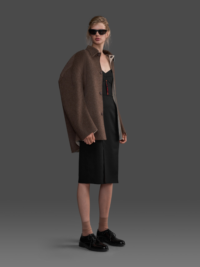 Short D-Line Coat Short D-Line Coat