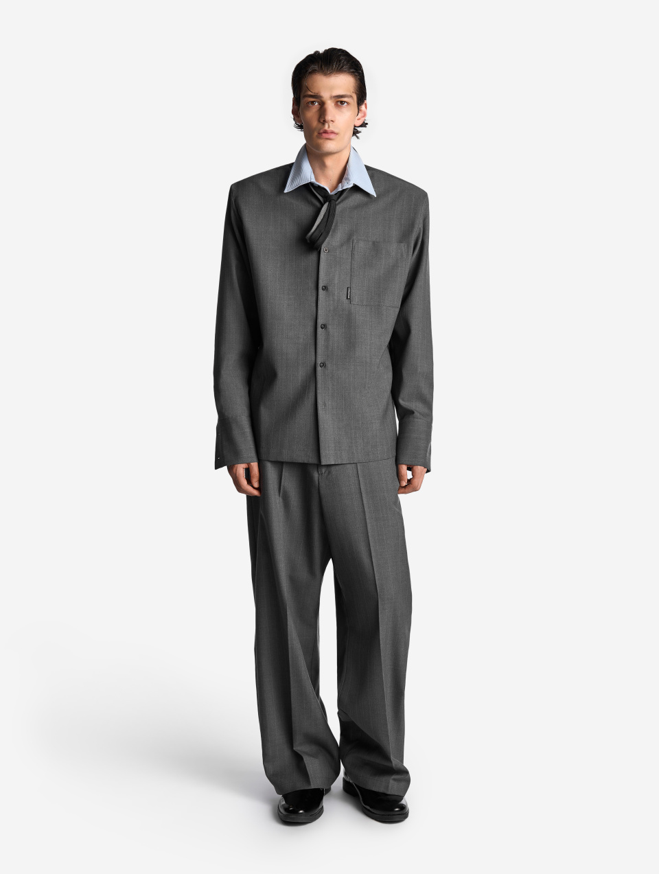 Классические брюки в полоску, фото 2