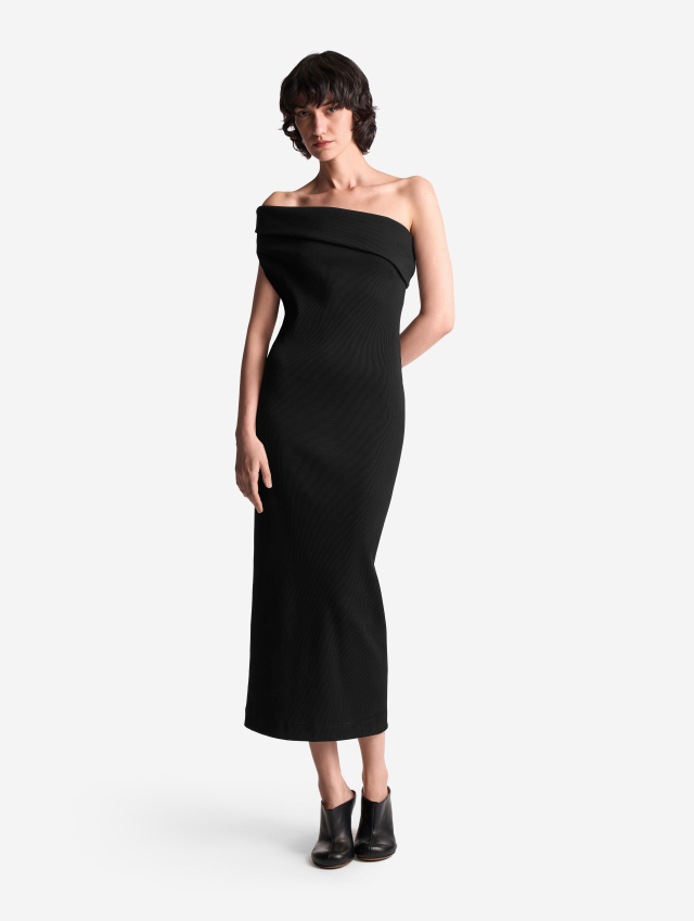 Асимметричное платье Slim Fit