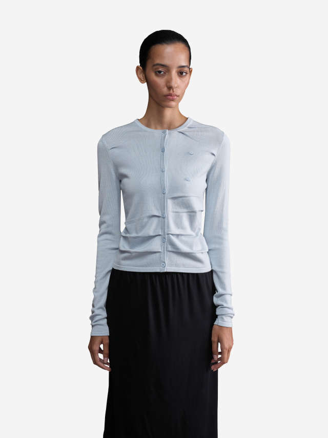 Кардиган Slim Fit с защипами