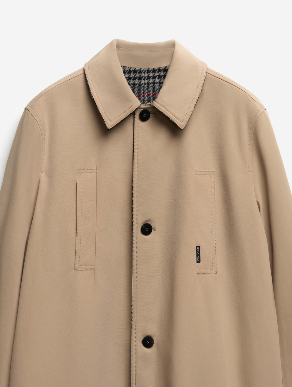 Plaid Mackintosh Coat, фото 4