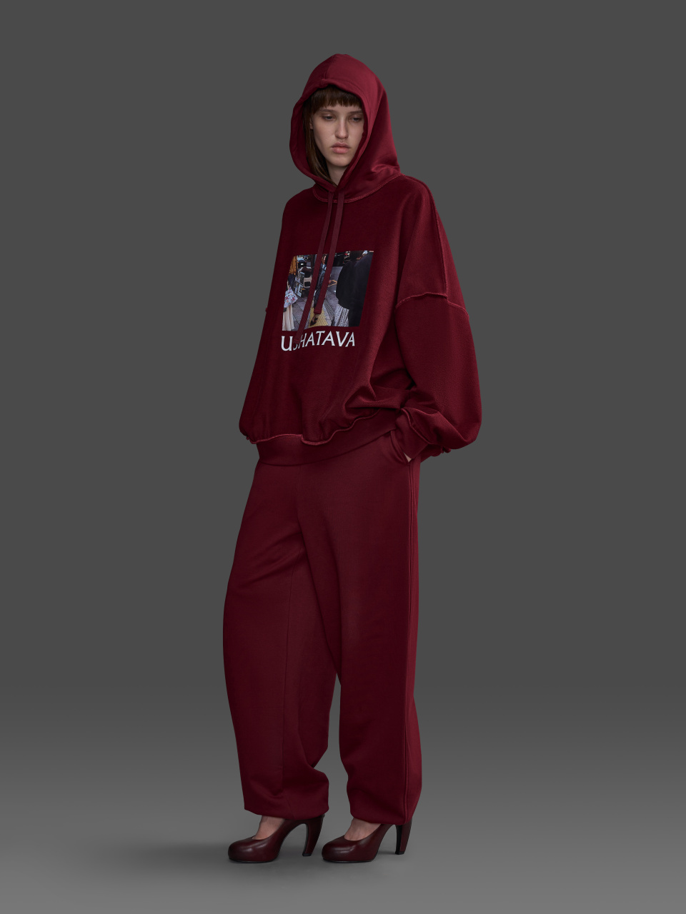 Baggy Pants in French Terry, фото 3 Baggy Pants in French Terry, фото 3