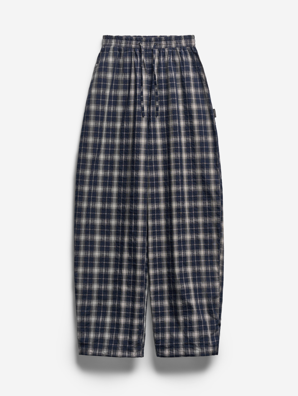 Брюки Baggy из жатого хлопка, фото 7
