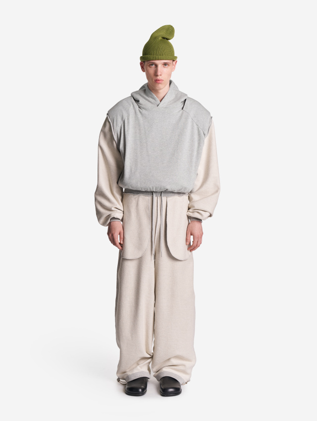 Брюки Baggy из футера