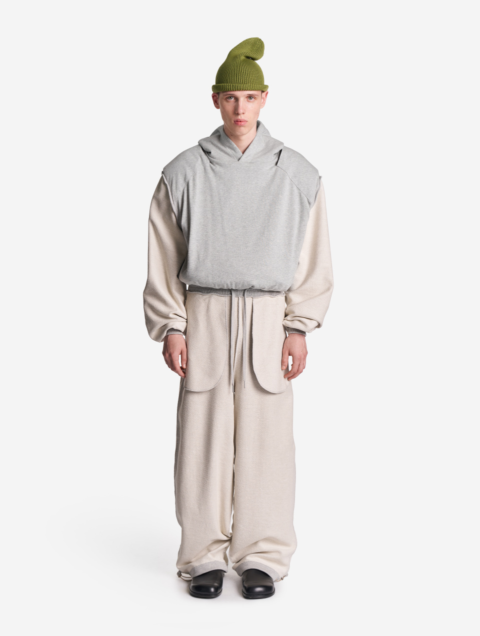Брюки Baggy из футера, фото 2