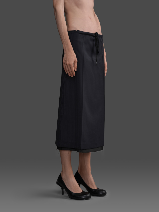 Fine Wool Slip Dress