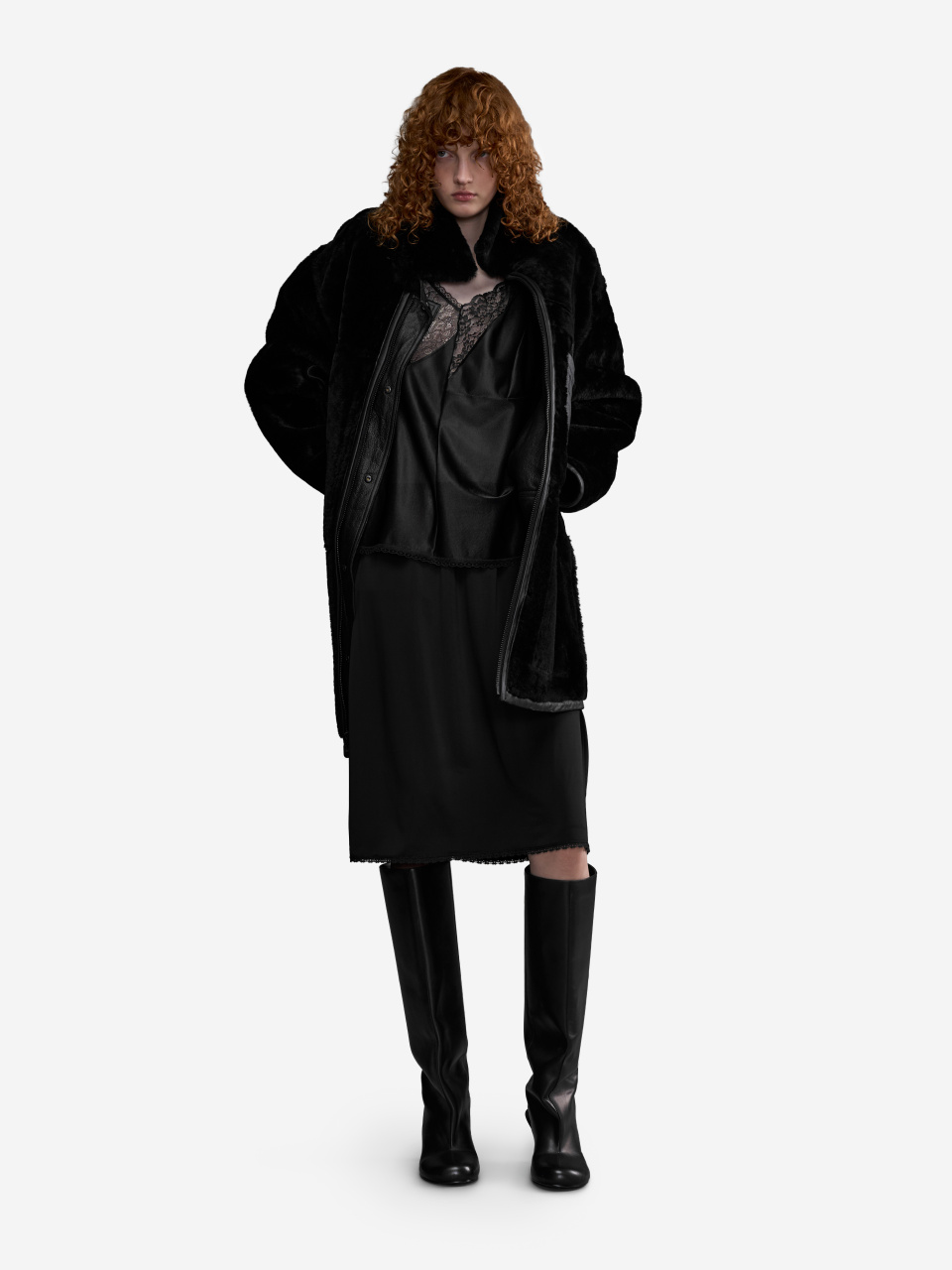 Дубленка 90\'s из натурального меха , фото 6