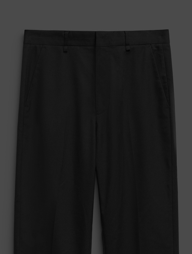 Low-Rise Suit Trousers
