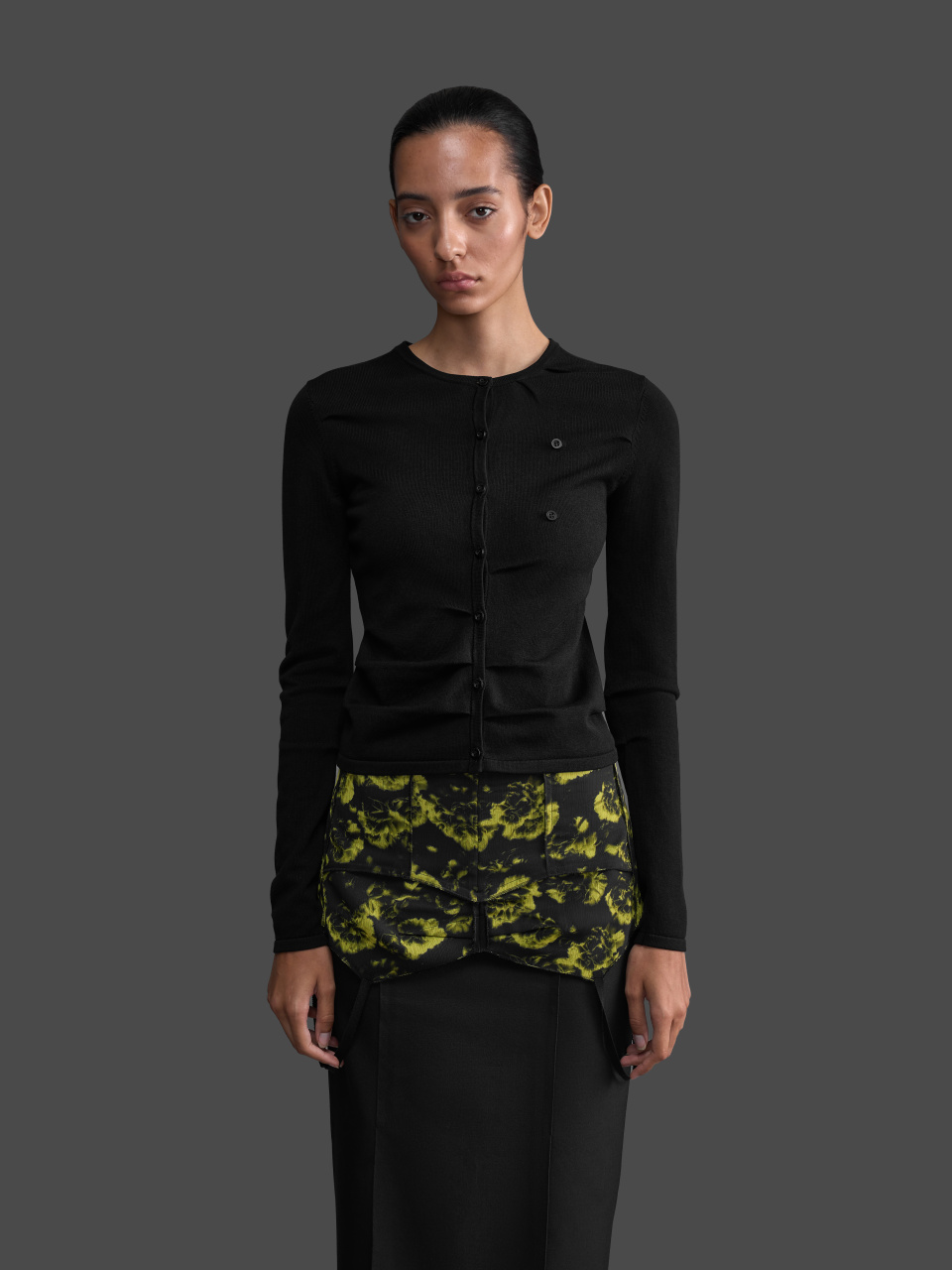 Slim Fit Ruched Cardigan, фото 3 Slim Fit Ruched Cardigan, фото 3