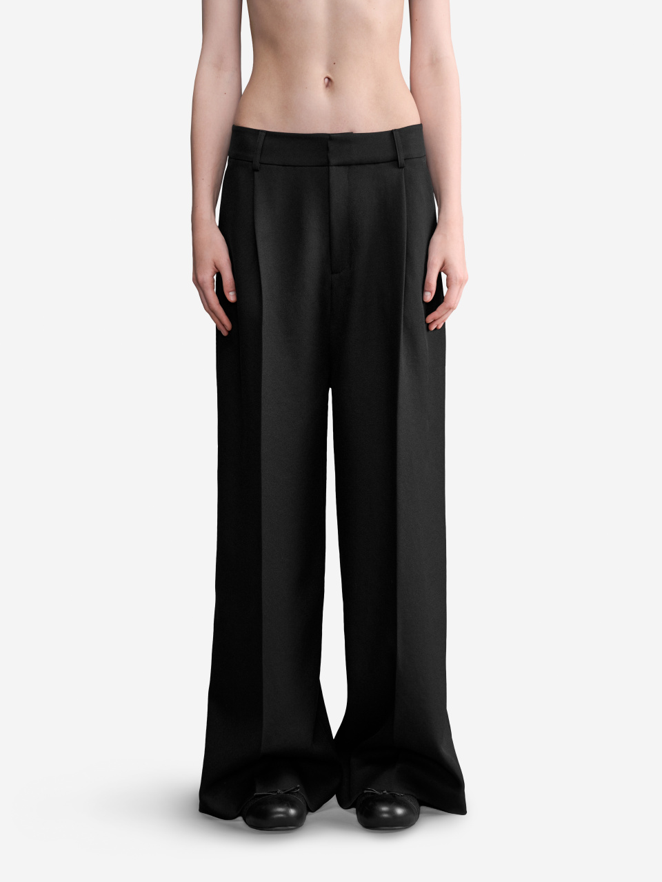 Wide-leg Twill Trousers, фото 1 Wide-leg Twill Trousers, фото 1