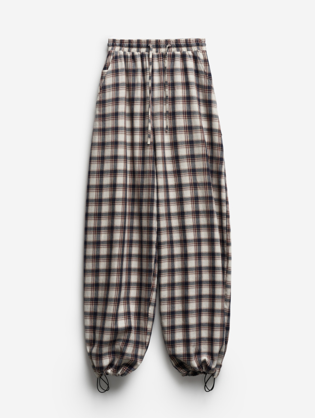 Flannel Baggy Pants