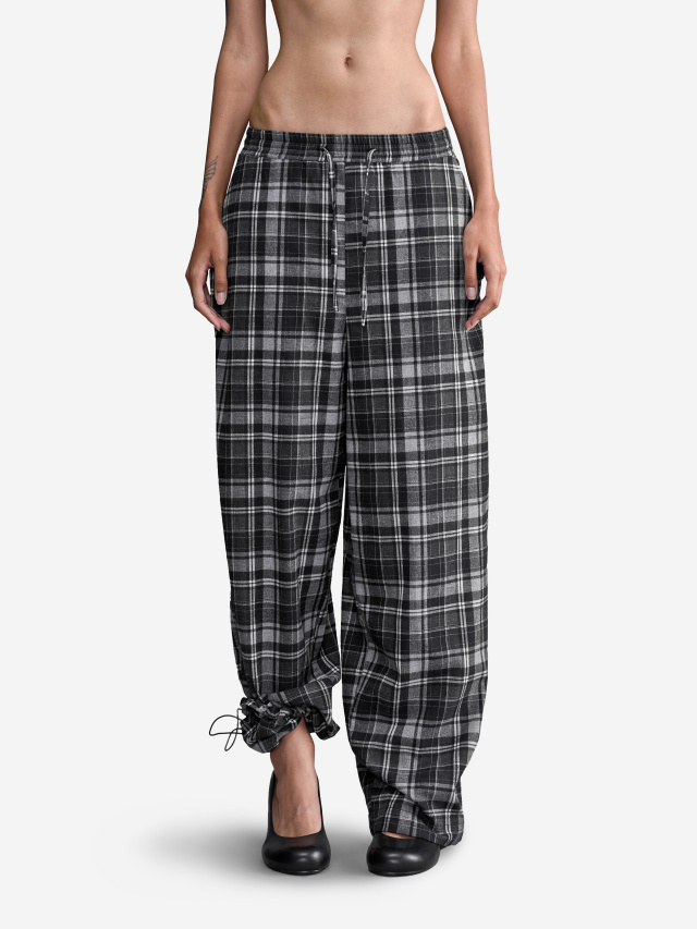 Брюки Baggy из фланели Брюки Baggy из фланели