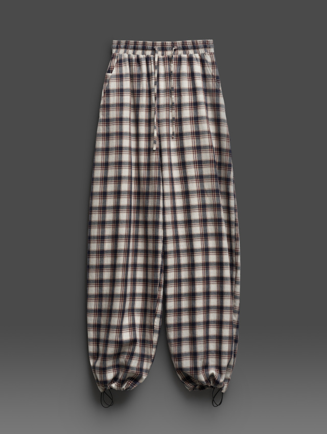 Flannel Baggy Pants