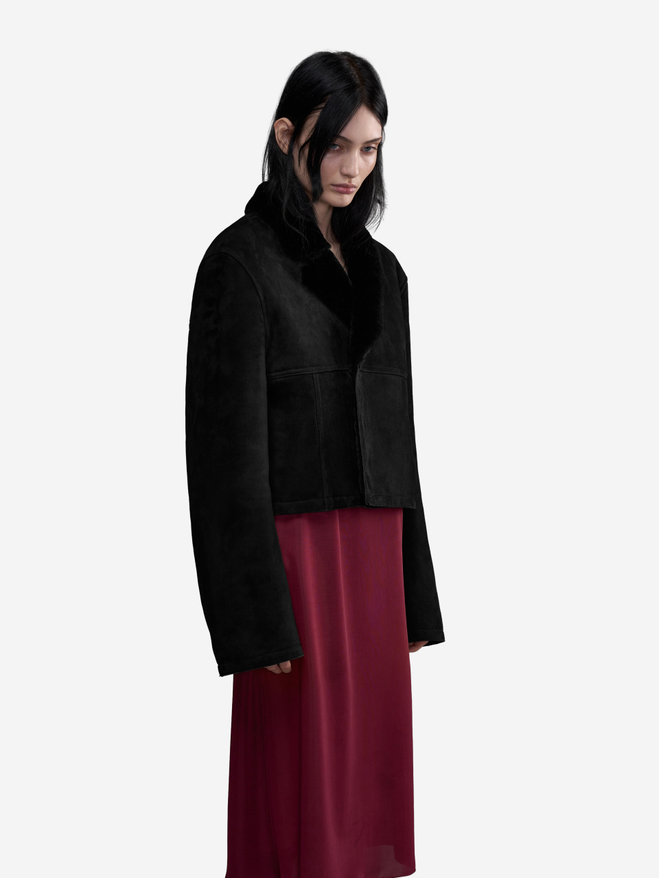 Двухсторонняя дубленка Cropped, фото 4 Двухсторонняя дубленка Cropped, фото 4
