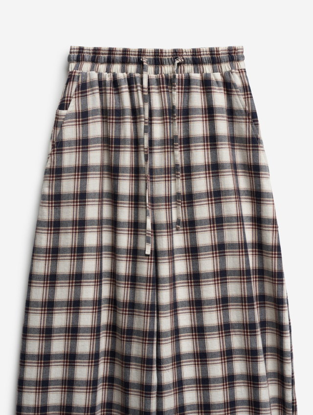 Flannel Baggy Pants