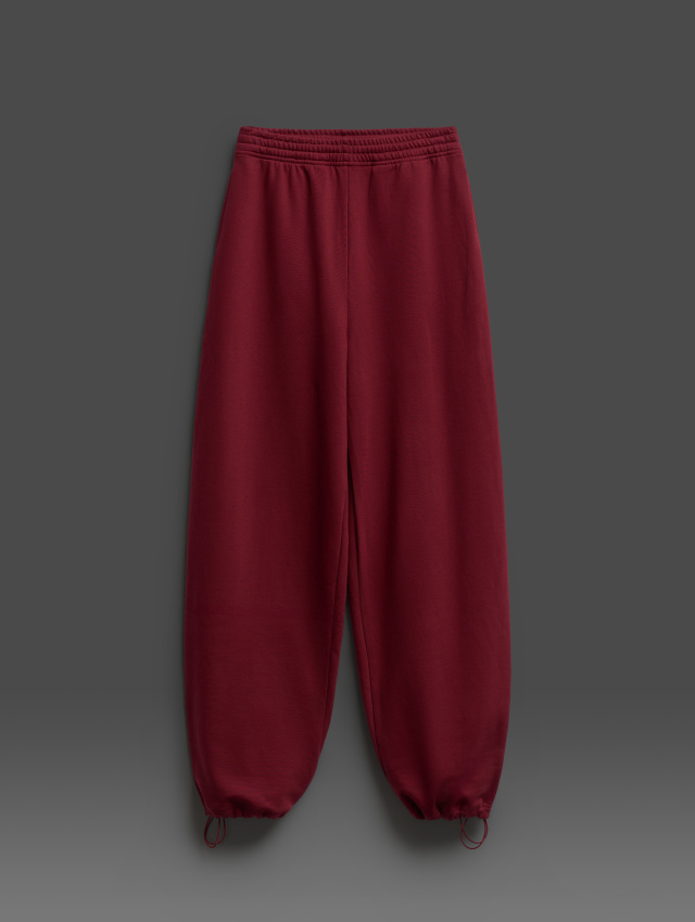 Брюки Baggy из футера