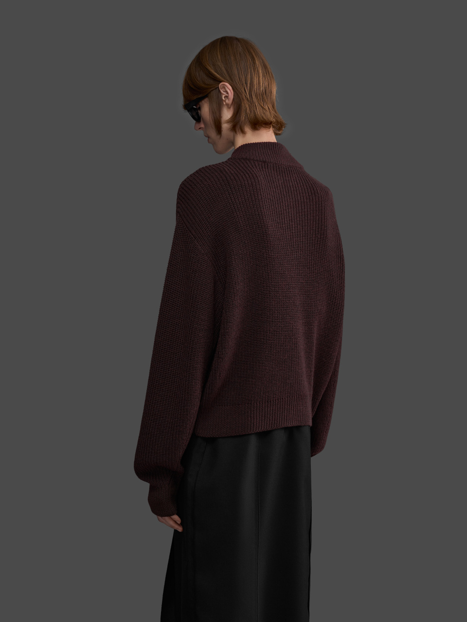 Knitted Zip-Up Bomber Jacket, фото 4 Knitted Zip-Up Bomber Jacket, фото 4