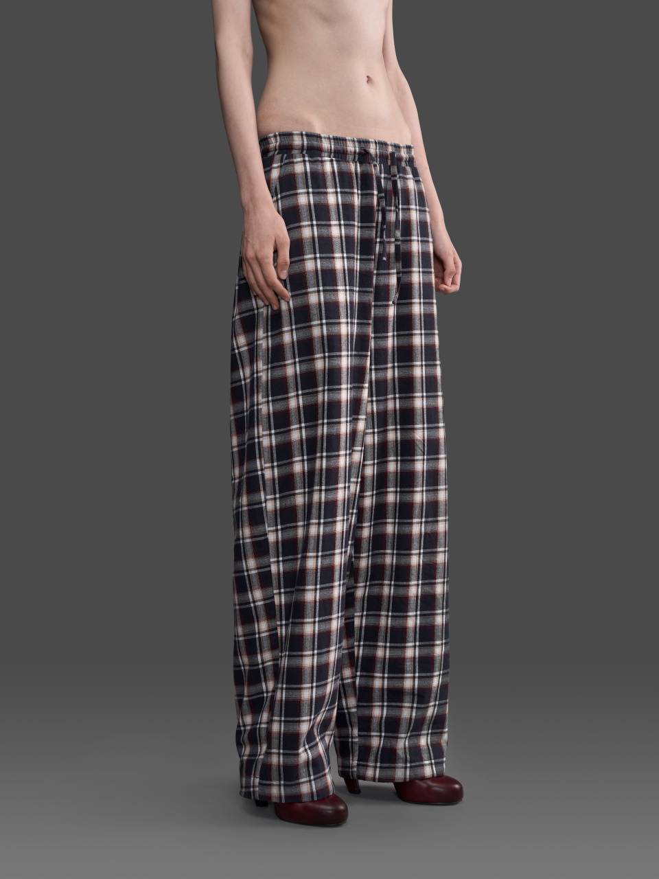 Брюки Baggy из фланели, фото 1