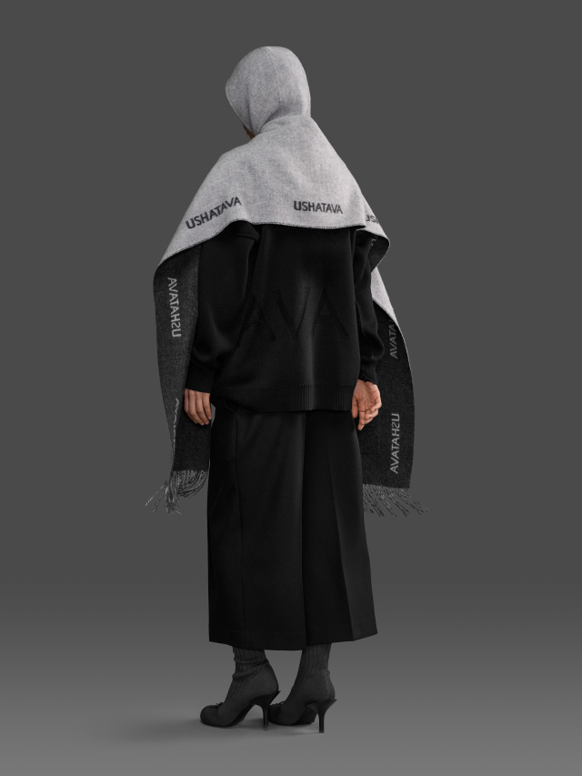 Hooded Scarf