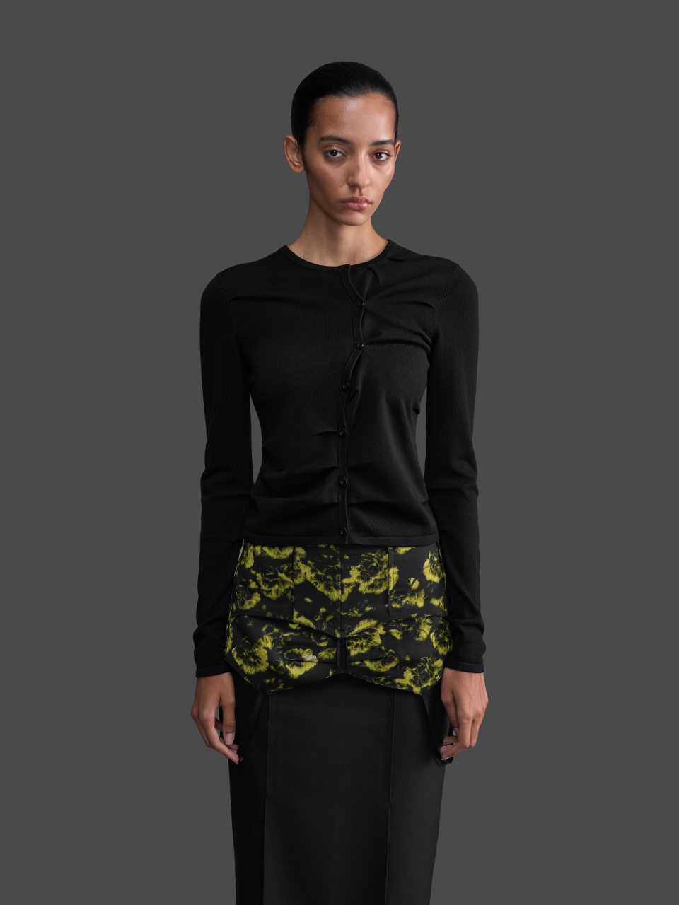 Slim Fit Ruched Cardigan, фото 5 Slim Fit Ruched Cardigan, фото 5