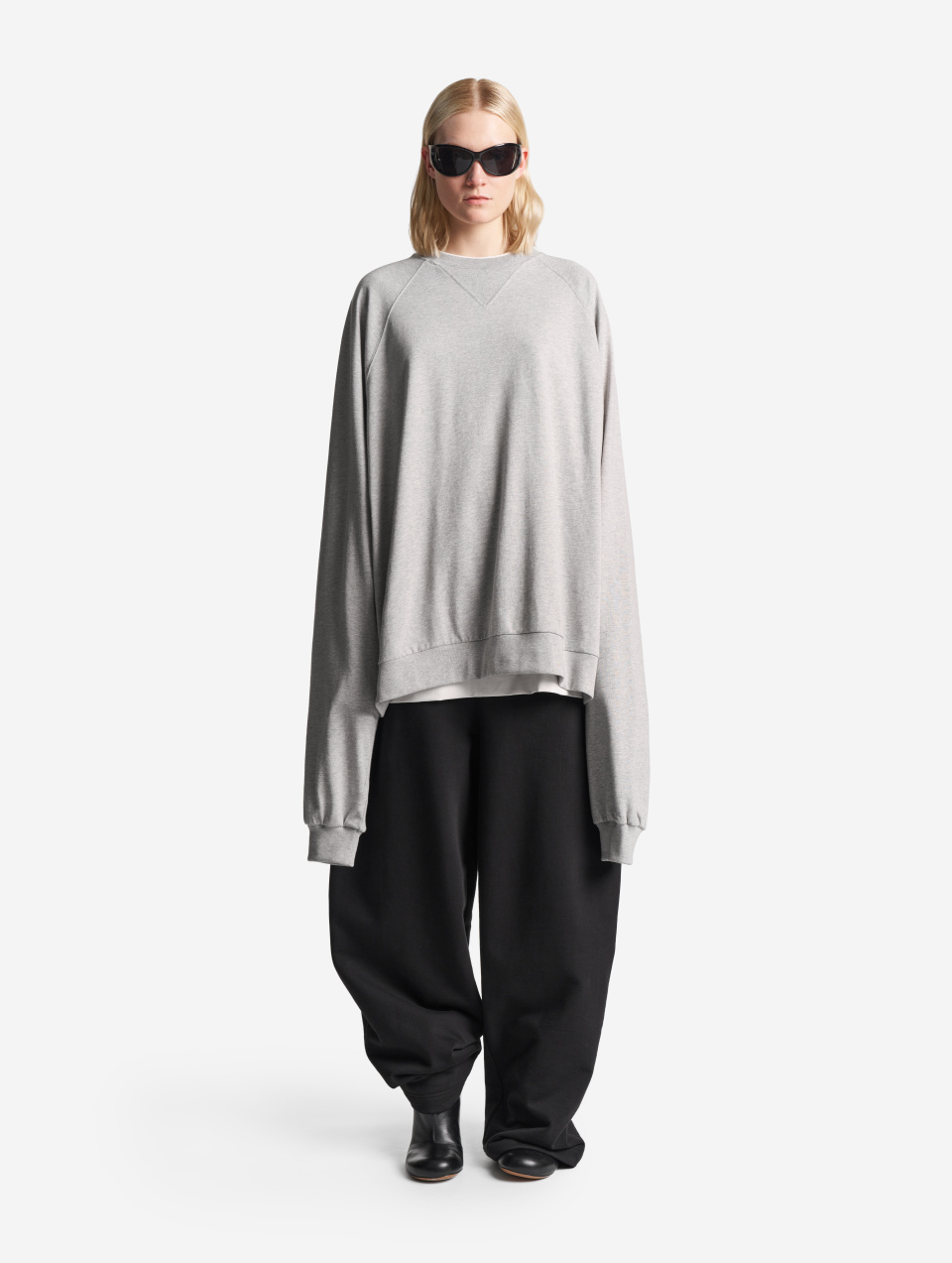 Брюки Baggy из футера, фото 7