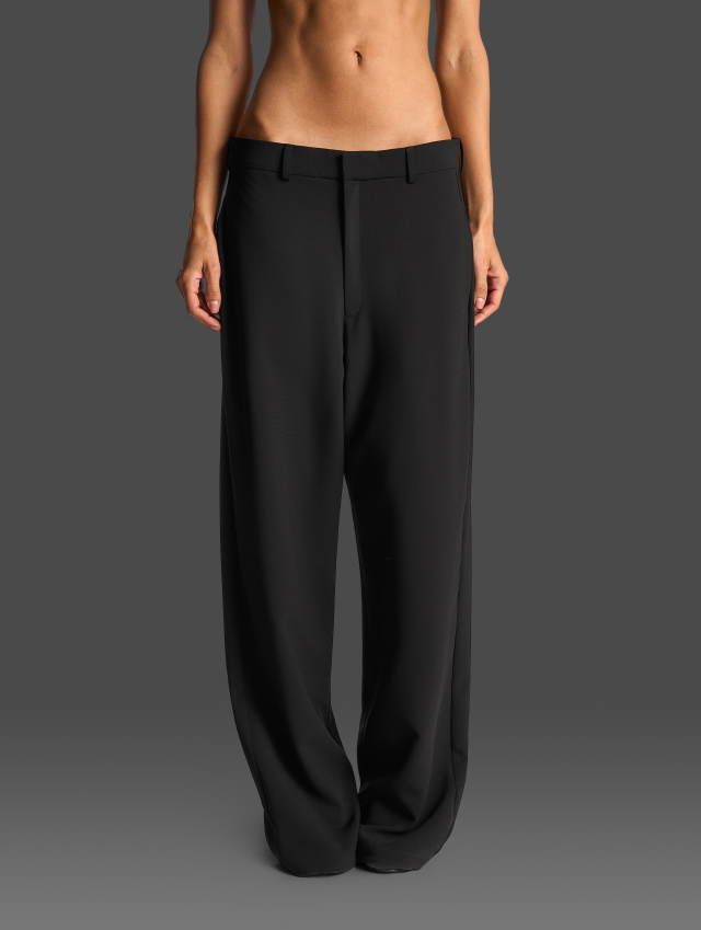 Trousers in Crepe