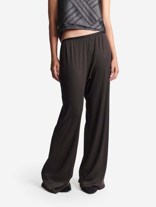 Широкие брюки из лапши 