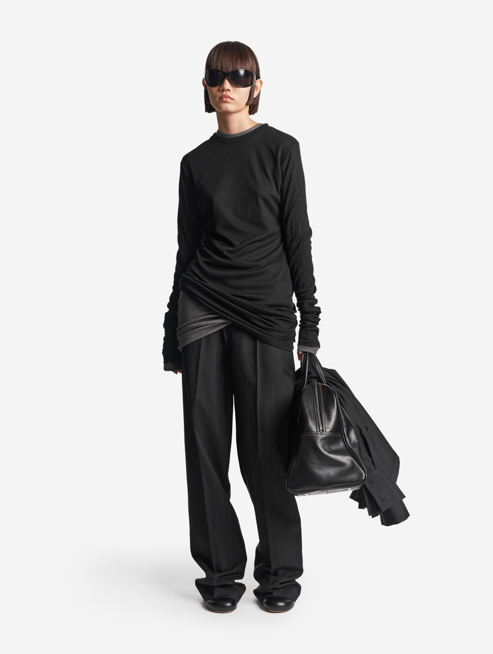 Тонкий трикотажный лонгслив Slim Fit, фото 7 Тонкий трикотажный лонгслив Slim Fit, фото 7