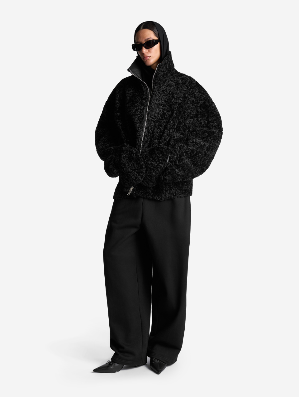 Брюки Baggy из футера, фото 3