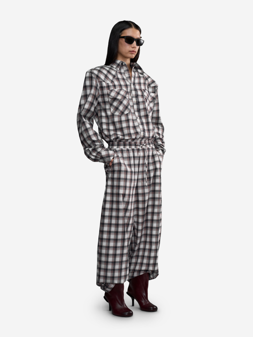 Брюки Baggy из фланели, фото 5 Брюки Baggy из фланели, фото 5