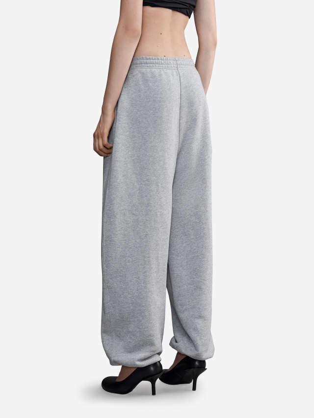 Брюки Baggy из футера