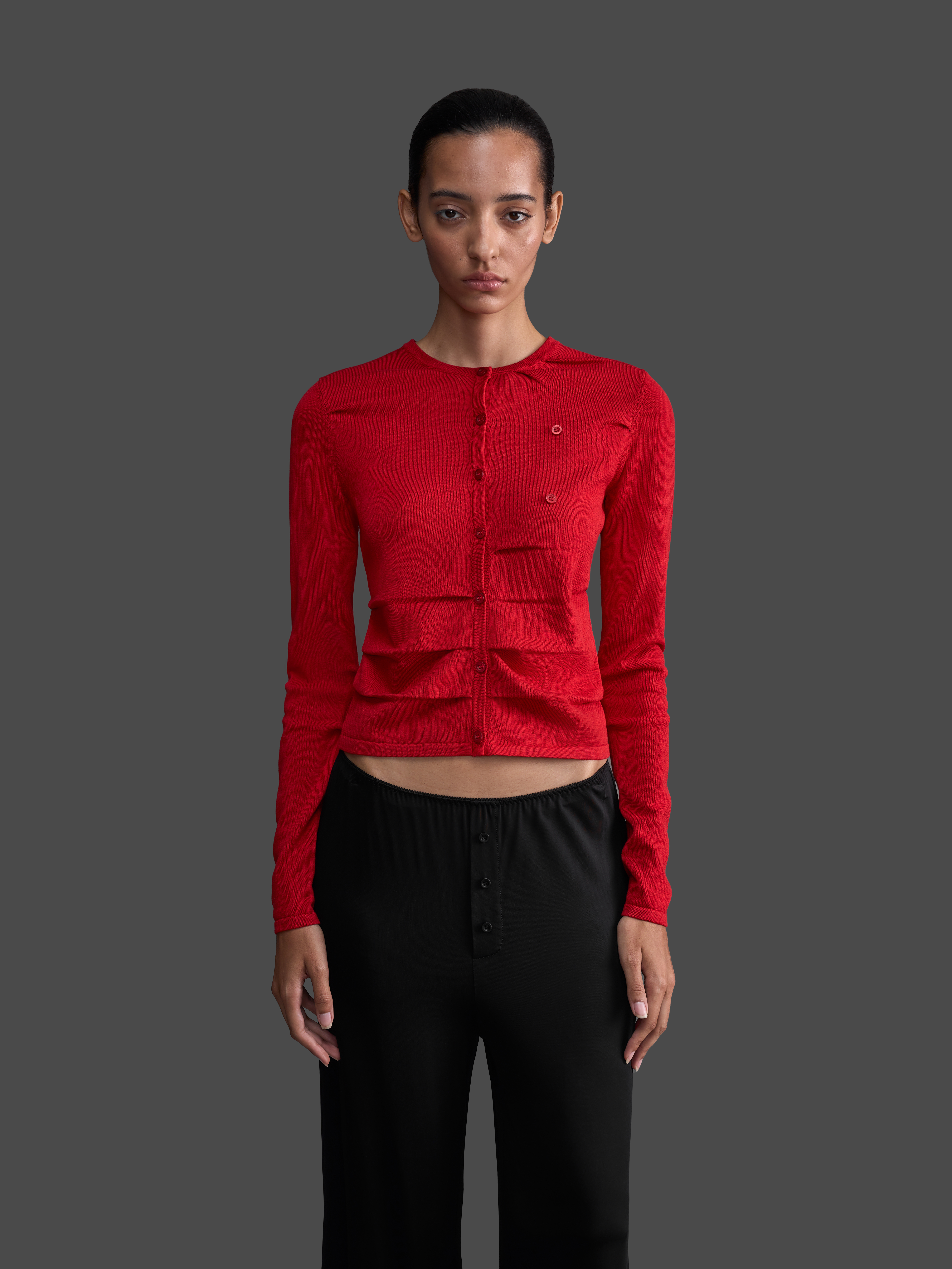 Slim Fit Ruched Cardigan, фото 2 Slim Fit Ruched Cardigan, фото 2