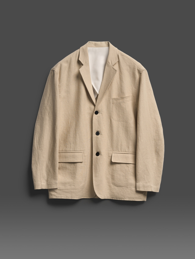 Reversible Jacket in Linen 