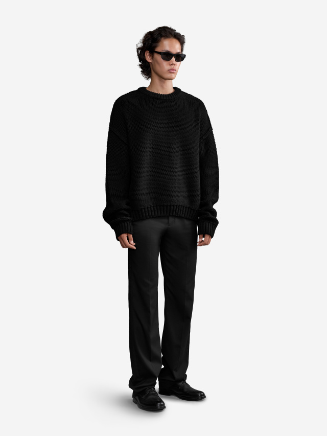 Low-Rise Suit Trousers