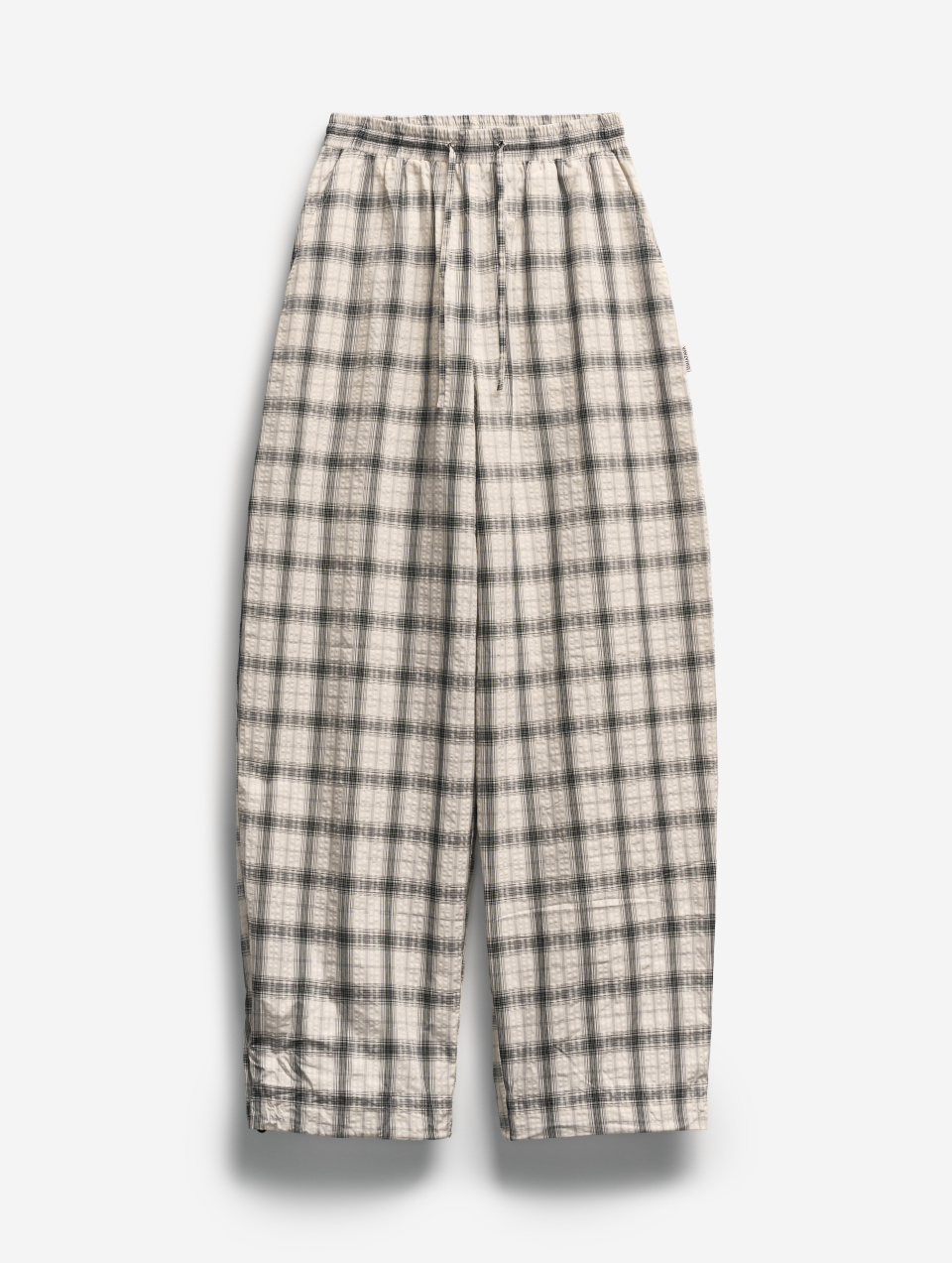Брюки Baggy из жатого хлопка, фото 2