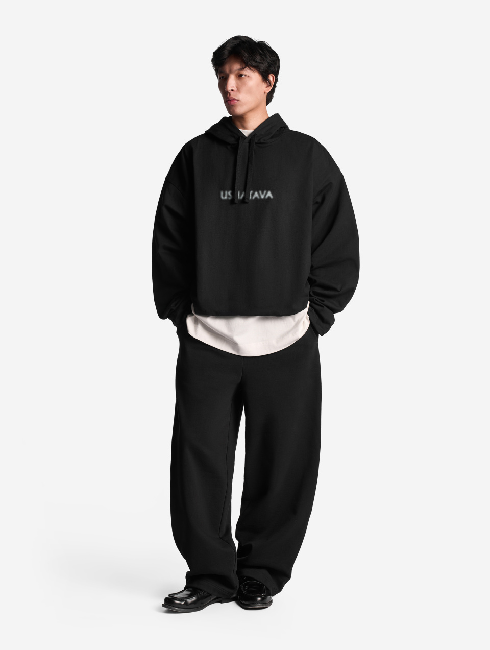 Брюки Baggy из футера, фото 8