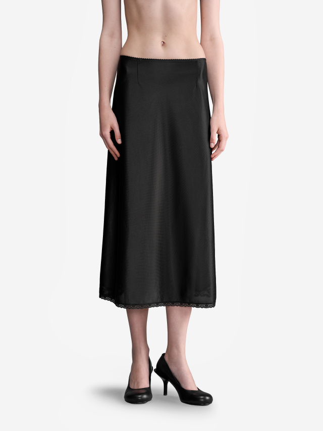 Negligee Skirt with Lace