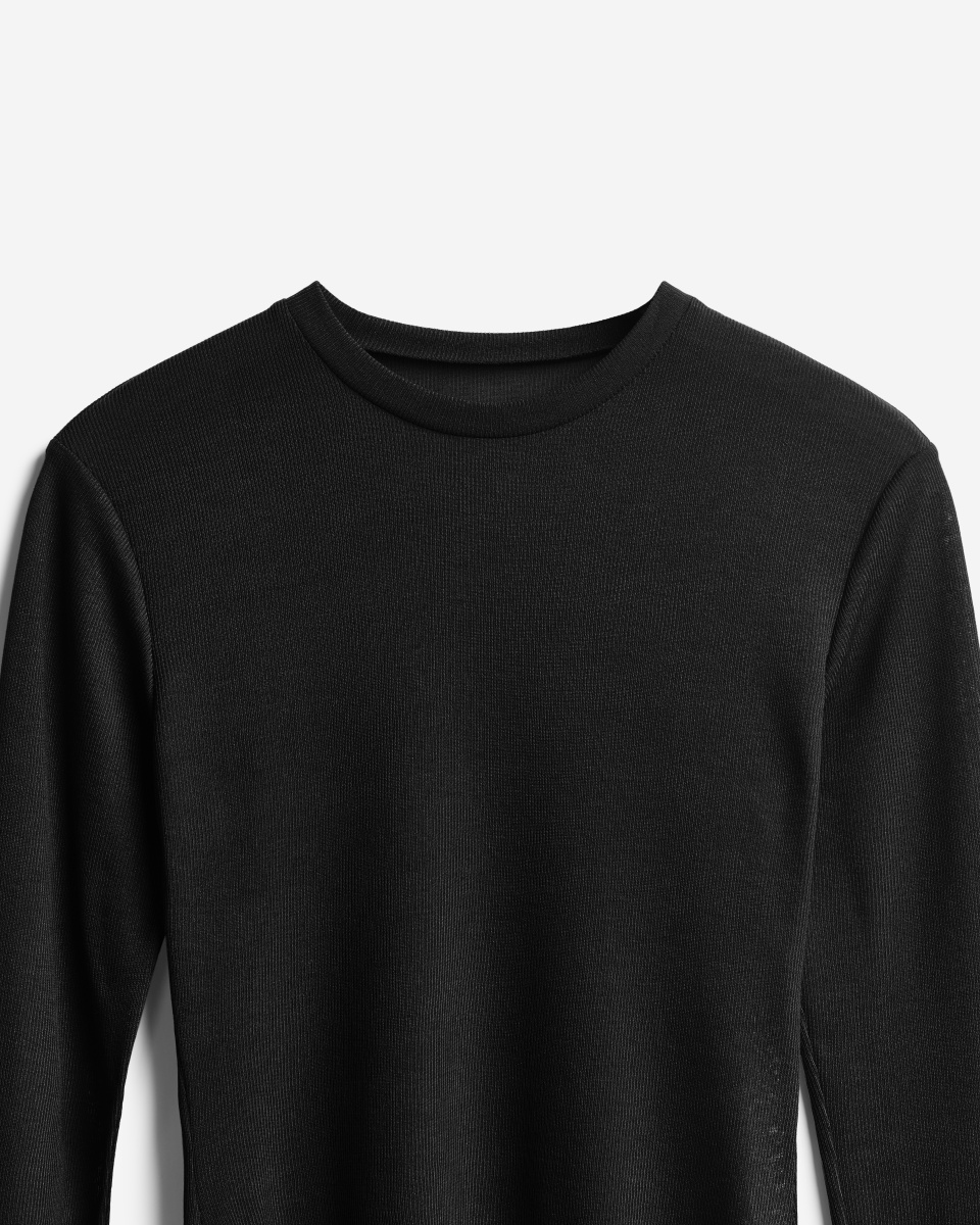 Тонкий трикотажный лонгслив Slim Fit, фото 10 Тонкий трикотажный лонгслив Slim Fit, фото 10
