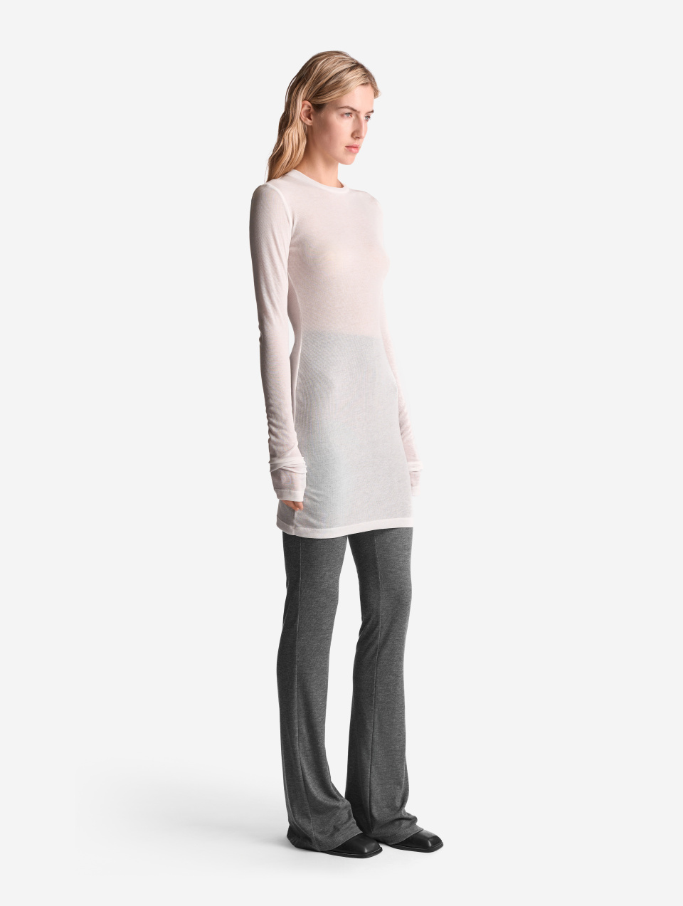 Тонкий трикотажный лонгслив Slim Fit, фото 3 Тонкий трикотажный лонгслив Slim Fit, фото 3