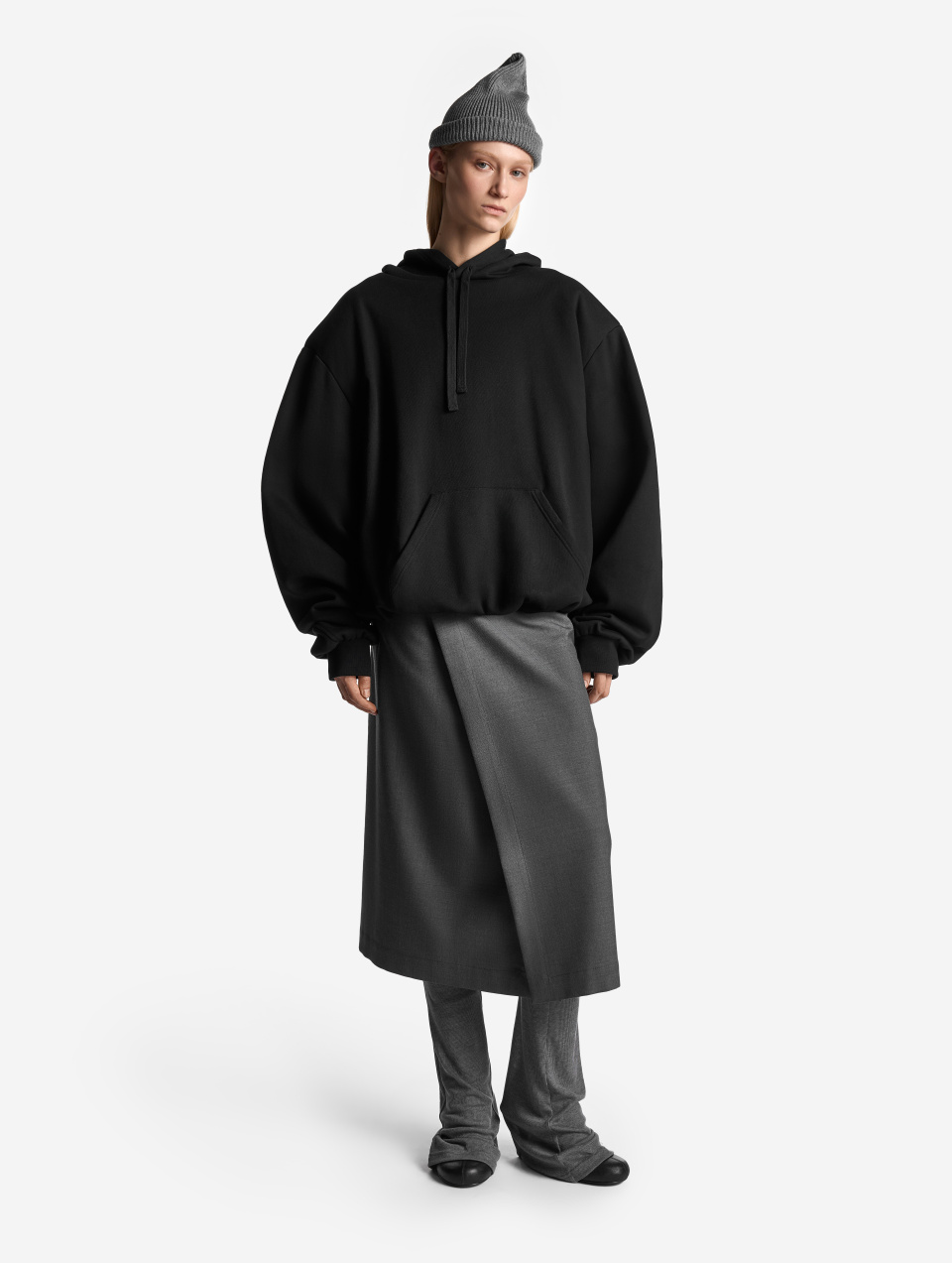 Тонкие трикотажные леггинсы Bootcut, фото 8