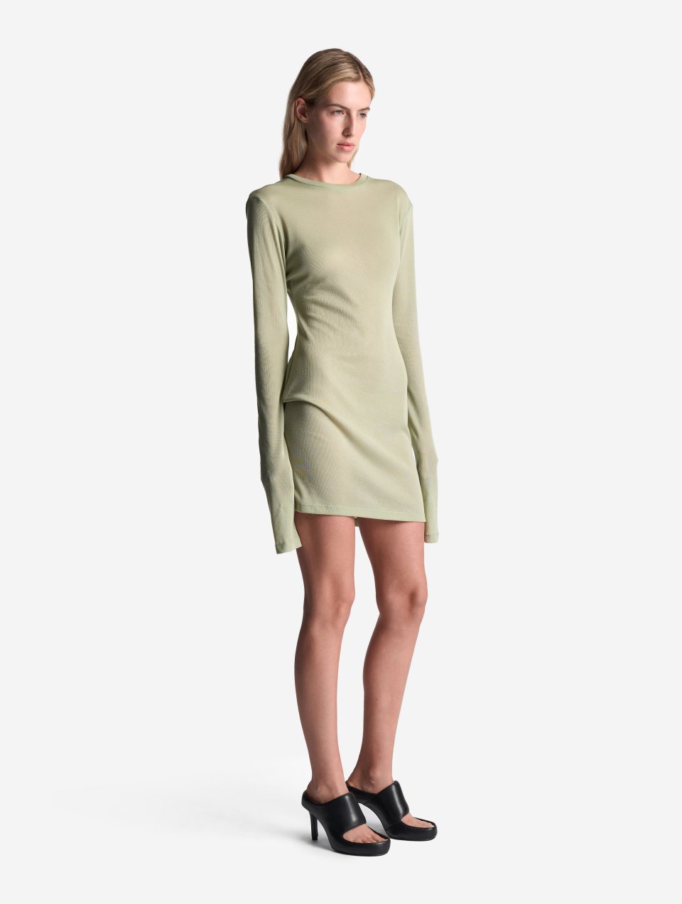 Тонкий трикотажный лонгслив Slim Fit, фото 1 Тонкий трикотажный лонгслив Slim Fit, фото 1