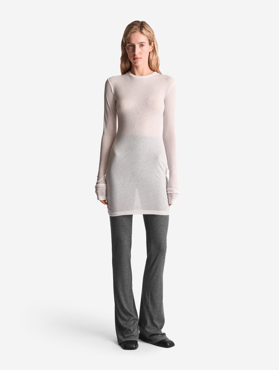 Тонкий трикотажный лонгслив Slim Fit, фото 2 Тонкий трикотажный лонгслив Slim Fit, фото 2