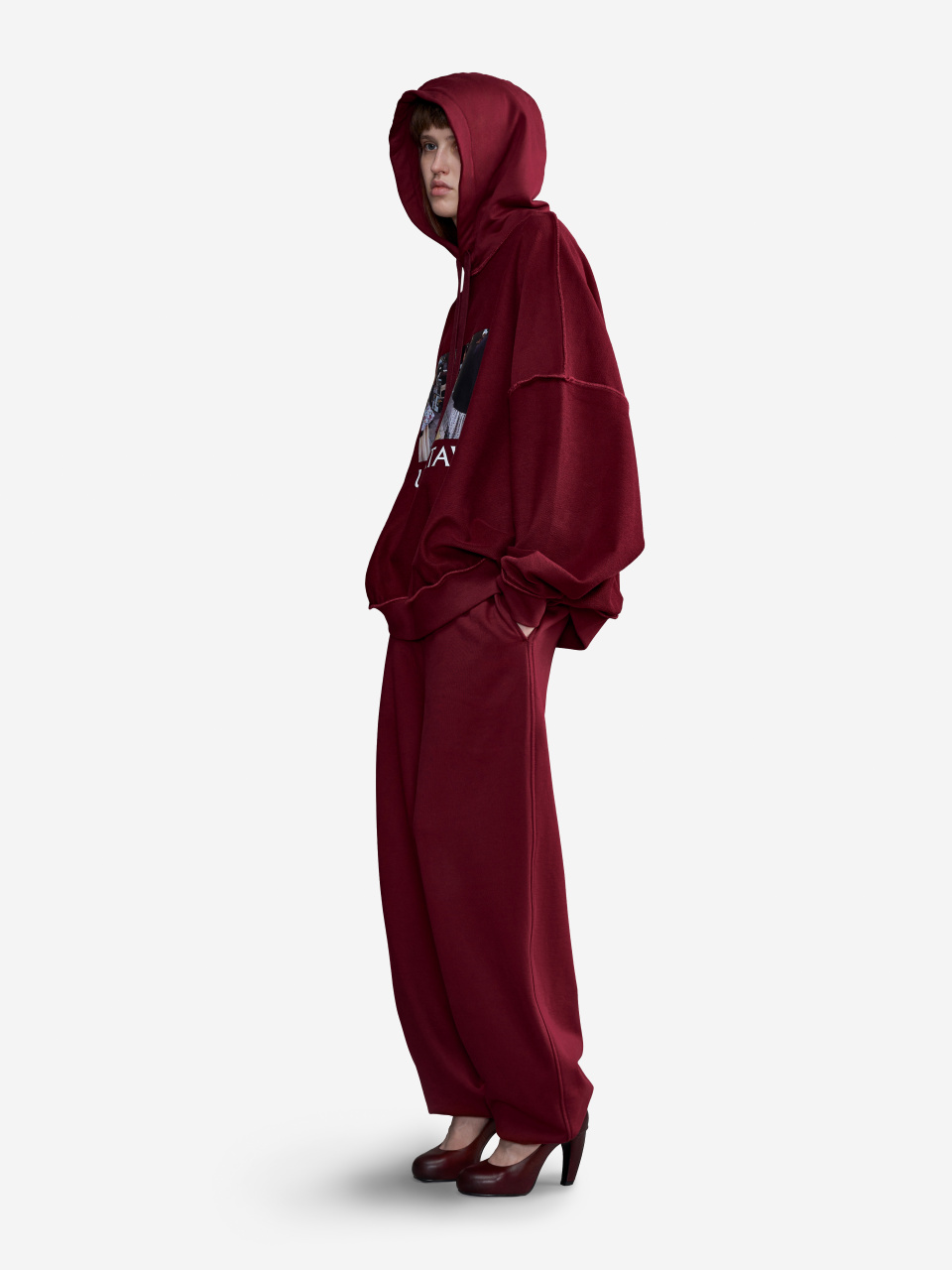 Брюки Baggy из футера, фото 4 Брюки Baggy из футера, фото 4