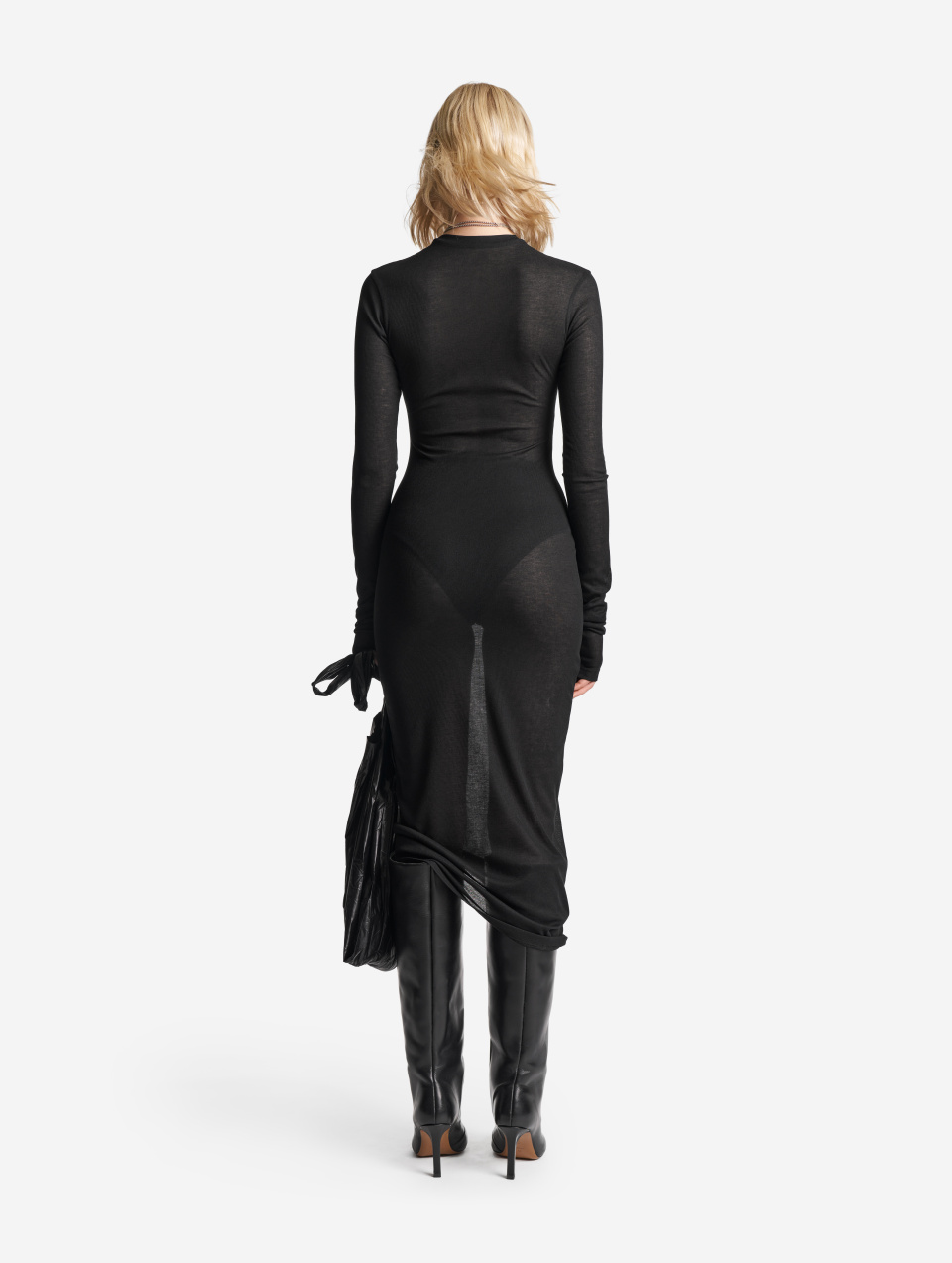 Тонкое трикотажное платье Slim Fit, фото 3 Тонкое трикотажное платье Slim Fit, фото 3