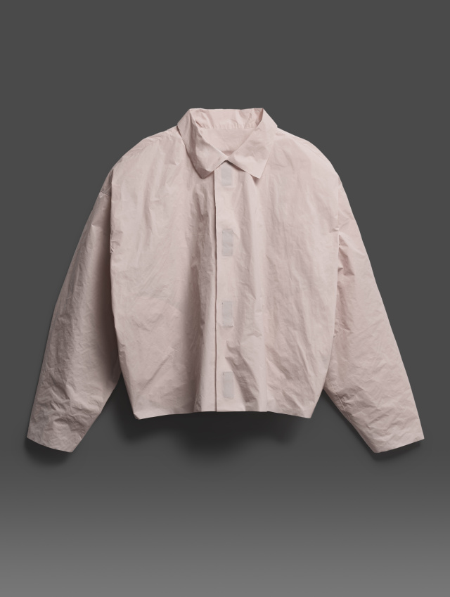 D-Line Bomber Jacket in Paper Fabric