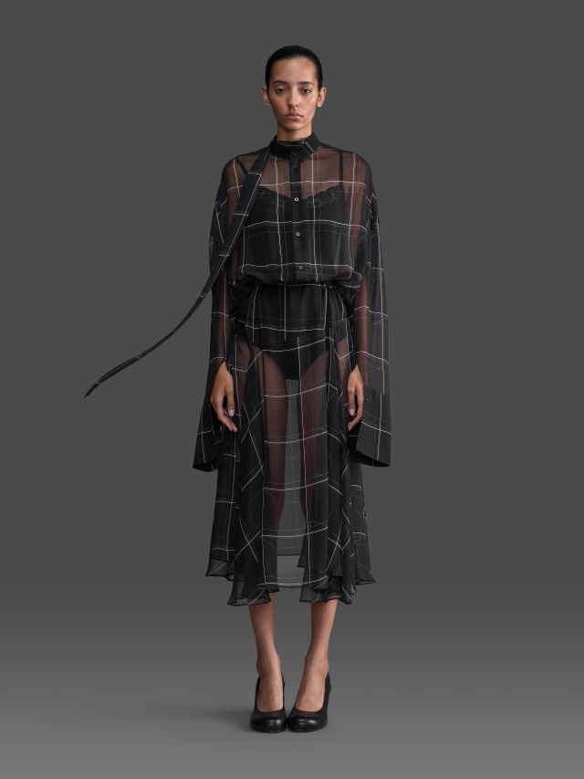 Transformer Dress in Chiffon