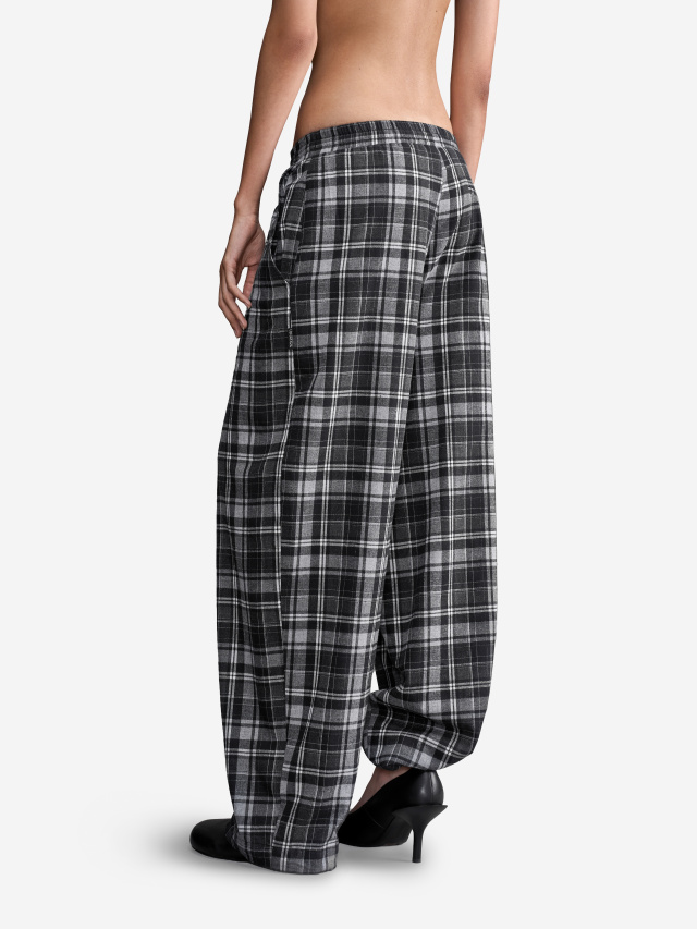 Брюки Baggy из фланели