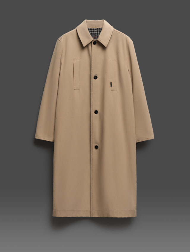 Plaid Mackintosh Coat Plaid Mackintosh Coat